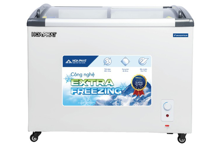 Tủ đông trưng bày Hòa Phát Inverter 280 lít HSF AD8280.C